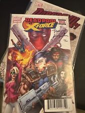 Deadpool VS X-Force Marvel #1 Signed Duane Swierczynski 105 Of 250 CGC Ready picture