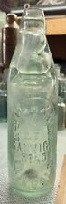 1895 Codd Marble Mineral Bottle - 12oz - NON BULB - CLAXTON of LINCOLN (H516 picture