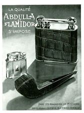 1938 Abdulla Flamidor Antique Magazine Pipe Lighter Advertisement picture