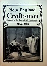 New England Craftsman Magazine May 1908 Freemasonry Charles Fletcher Johnson picture