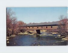 Postcard Morse Covered Bridge, Bangor, Maine picture