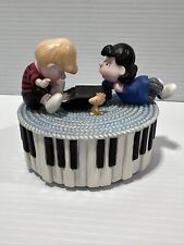 Westland Giftware Snoopy Peanuts Lucy & Schroeder #8210 Music Box - Fur Elise picture
