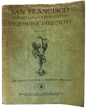 1939 San Francisco Telephone Directory Phone Book. RARE  picture