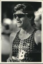 1991 Press Photo Karen Smyers is the triathlon victor. - mjt15486 picture