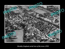 OLD LARGE HISTORIC PHOTO OF BEWDLEY ENGLAND AERIAL VIEW OF THE TOWN 1950 2 picture