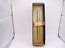 Parker Insignia Brushed Stainless Steel Ball Pen--new in box- picture