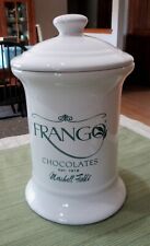 MARSHALL FIELD'S FRANGO CHOCOLATES CERAMIC CANDY COOKIE JAR *MINT* picture