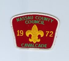 1972 Nassau County Council Cavalcade patch picture
