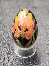 Ukrainian Hand Painted Wooden Egg Polish Decorative picture