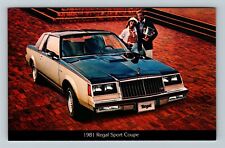 1981 Regal Sport Coupe, Automobile, Vintage Postcard picture