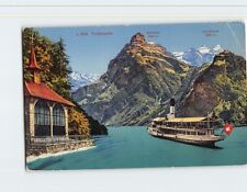 Postcard Mt. Gitschen & Urirotstock Tellskapelle Switzerland picture