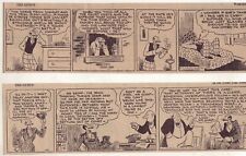 The Gumps by Sidney Smith - 25 large 6 col. comic strips - Complete Sept. 1934 picture