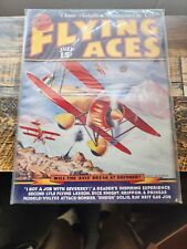 Flying Aces July 1938 #4 Pulp Aviation Magazine Schomburg Stories Illustrated picture