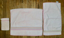 GIVENCHY  terry cotton pink RAINBOW towel bath set picture