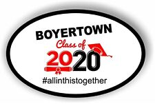 Boyertown Class of 2020 Graduation Car magnet Magnetic Bumper Sticker  picture