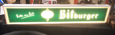 Vintage Bitburger Germany Beer Pub Light double Sided SignRetro Advertise RARE ￼ picture