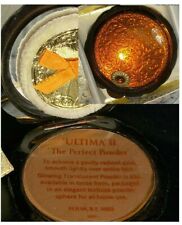 VINTAGE  REVLON  ULTIMA II THE PERFECT POWDER JEWELED  COMPACT GLOWING BRONZE picture
