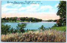 Postcard - Soangataha Country Club - Galesburg, Illinois picture