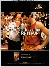Hoosiers Gene Hackman DVD Promo First Rule Of Basketball 2003 Full Page Print Ad picture