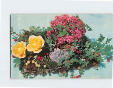 Postcard Greeting Card with Flowers Picture picture