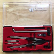 Vintage Art Institutes International Drafting/Drawing Mechanical Tool Set W/Case picture