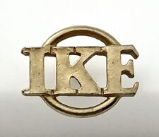DWIGHT EISENHOWER, UNUSUAL IKE CIRCLE JEWELRY PIN picture
