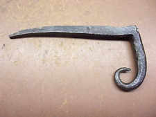 Early Blacksmith Made Wall Hook Wrought Iron 5