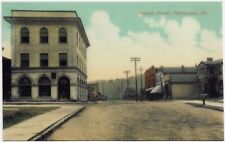 Laminated Reproduction Postcard New Kensington PA Fourth Street picture
