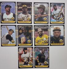 WOW 10 Wu Tang Clan Hip Hop Baseball Art Cards RZA GZA ODB METHOD MAN GHOSTFACE  picture