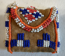 Early 20th Century Native American Beaded Coin Purse picture