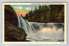 Cumberland Falls State Park KY-Kentucky, Cumberland Falls, Vintage Postcard picture