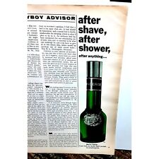 Vintage 1967 Faberge Brut For Men Ad Original epherma picture