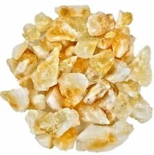 Bulk 50PC Natural Citrine Quartz Crystal Shards Rough Unpolished Yellow Gemstone picture