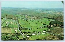 Postcard Oakland Country Club, Maryland MD golf 18-course aerial G161 picture
