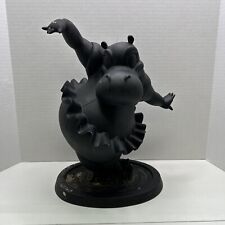Disney Fantasia Hyacinth Hippo Resin Large Heavy Garden Statue READ picture