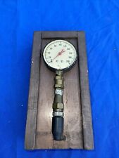 Ashcroft USA AMP 7444 Pressure Gauge Vintage Tool Steampunk With Box picture