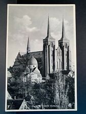 Postcard Roskilde Denmark - Gothic Lutheran Cathedral picture