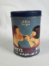 Vintage Hershey Tin 1993 Hershey's Kisses A Kiss For You Vintage Candy Tin picture