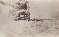 SHIP RPPC c.1908 F&PMRR 941-ton No. 4 Package, US MAIL & Passenger BLACK BOAT picture