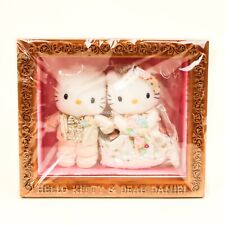 Sanrio Vintage Hello Kitty Dear Daniel Plush Set Wedding Gift Wall Mount 2001 picture