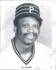 1977 Pittsburgh Pirates Baseball First Baseman Outfielder Al Oliver Press Photo picture