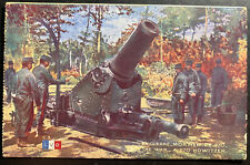 Mint France Color Picture Postcard A 270 Howitzer picture