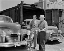 1941 New PONTIACS Being Unloaded from Feight Cars  Photo  (213-S) picture