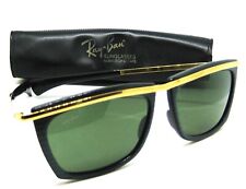Ray-Ban USA 1980s Vintage B&L Olympian II L1004 Wayfarer Rare NrMint Sunglasses picture