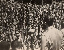 CUBAN REVOLUTION MOMENT FIGHTER CAMILO CIENFUEGOS SPEECH CUBA 1959 Photo Y 428 picture