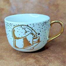 Pinache Star Wars Darth Vader Coffee Tea Cocoa Mug Gold Trim picture