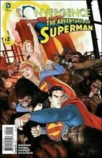 CONVERGENCE ADVENTURES OF SUPERMAN #2 JULY 2015 SUPERGIRL DC NM COMIC BOOK 1 picture