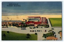 c1930's Bath Club At Tides Hotel St. Petersburg Florida FL Vintage Postcard picture