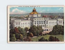 Postcard Library of Congress, Washington, District of Columbia picture