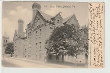 Hazleton Pennsylvania Hazleton High School 1905 view by Rotograph POSTED 1905 PA picture